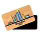 dhcrafts Rectangular Fridge Magnet Orange China Shanghai Design Pack of 1 (8.6cm x 5.4cm)