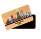 dhcrafts Rectangular Fridge Magnet Orange Spain Barcelona Design Pack of 1 (8.6cm x 5.4cm)