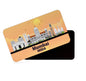 dhcrafts Rectangular Fridge Magnet Orange India Mumbai Design Pack of 1 (8.6cm x 5.4cm)