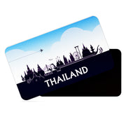 dhcrafts Rectangular Fridge Magnet Purple Thailand Design Pack of 1 (8.6cm x 5.4cm)