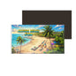 dhcrafts Rectangular Fridge Magnet Goa Multicolor Anjuna Beach Design Pack of 1 (8.6cm x 5.4cm)