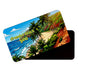 dhcrafts Rectangular Fridge Magnet Goa Multicolor Arambol Beach Design Pack of 1 (8.6cm x 5.4cm)