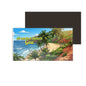 dhcrafts Rectangular Fridge Magnet Goa Multicolor Arambol Beach Design Pack of 1 (8.6cm x 5.4cm)