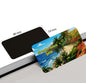 dhcrafts Rectangular Fridge Magnet Goa Multicolor Arambol Beach Design Pack of 1 (8.6cm x 5.4cm)