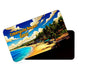 dhcrafts Rectangular Fridge Magnet Goa Multicolor Calangute Beach Design Pack of 1 (8.6cm x 5.4cm)