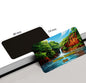 dhcrafts Rectangular Fridge Magnet Goa Multicolor Harvalem Waterfalls Design Pack of 1 (8.6cm x 5.4cm)