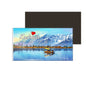 dhcrafts Rectangular Fridge Magnet Multicolor Kashmir D1 Design Pack of 1 (8.6cm x 5.4cm)