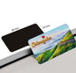 dhcrafts Rectangular Fridge Magnet Multicolor Karnataka Chikmangalur D11 Design Pack of 1 (8.6cm x 5.4cm)
