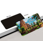 dhcrafts Rectangular Fridge Magnet Multicolor Odisha Puri Design Pack of 1 (8.6cm x 5.4cm)