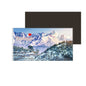 dhcrafts Rectangular Fridge Magnet Multicolor Uttarakhand Kanatal Design Pack of 1 (8.6cm x 5.4cm)