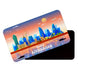 dhcrafts Rectangular Fridge Magnet Multicolor Azerbaijan Baku Design Pack of 1 (8.6cm x 5.4cm)