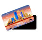 dhcrafts Rectangular Fridge Magnet Multicolor Bangladesh Dhaka Design Pack of 1 (8.6cm x 5.4cm)