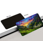 dhcrafts Rectangular Fridge Magnet Multicolor Kerala Munnar D3 Design Pack of 1 (8.6cm x 5.4cm)