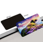 dhcrafts Rectangular Fridge Magnet Multicolor Kerala Munnar D6 Neelakurinji Design Pack of 1 (8.6cm x 5.4cm)