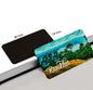 dhcrafts Rectangular Fridge Magnet Multicolor Uttarakhand Ranikhet Design Pack of 1 (8.6cm x 5.4cm)