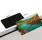 dhcrafts Rectangular Fridge Magnet Multicolor Uttarakhand Rishikesh D2 Design Pack of 1 (8.6cm x 5.4cm)