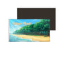 dhcrafts Rectangular Fridge Magnet Multicolor Maharashtra Guhagar Beach Design Pack of 1 (8.6cm x 5.4cm)