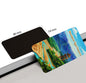 dhcrafts Rectangular Fridge Magnet Multicolor Arunachal Pradesh Namdapha Tiger Reserve Design Pack of 1 (8.6cm x 5.4cm)
