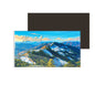 dhcrafts Rectangular Fridge Magnet Multicolor Uttarakhand Kanatal Mountain Design Pack of 1 (8.6cm x 5.4cm)