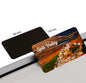 dhcrafts Rectangular Fridge Magnet Multicolor Himachal Pradesh Spiti Valley Design Pack of 1 (8.6cm x 5.4cm)