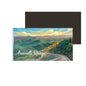 dhcrafts Rectangular Fridge Magnet Multicolor Gujarat Aravalli Range Design Pack of 1 (8.6cm x 5.4cm)