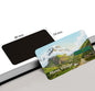 dhcrafts Rectangular Fridge Magnet Multicolor Uttarakhand Mana Village Design Pack of 1 (8.6cm x 5.4cm)