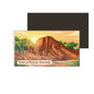 dhcrafts Rectangular Fridge Magnet Multicolor Bihar Ruins of Nalanda University Design Pack of 1 (8.6cm x 5.4cm)