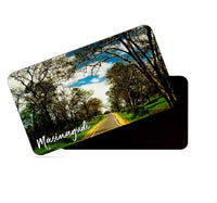 dhcrafts Multicolor Tamil Nadu Masinagudi Design Rectangular Rubber Matte Finish Fridge Magnet / Magnetic Card Pack of 1 (8.6cm x 5.4cm)
