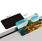 dhcrafts Multicolor Karnataka Kumta Design Rectangular Fridge Magnet Pack of 1 (8.6cm x 5.4cm)