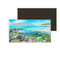 dhcrafts Multicolor Tamil Nadu Sanguthurai Beach Design Rectangular Fridge Magnet Pack of 1 (8.6cm x 5.4cm)