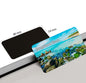 dhcrafts Multicolor Tamil Nadu Sanguthurai Beach Design Rectangular Fridge Magnet Pack of 1 (8.6cm x 5.4cm)