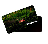 dhcrafts Multicolor Tamil Nadu Valparai Design Rectangular Rubber Matte Finish Fridge Magnet / Magnetic Card Pack of 1 (8.6cm x 5.4cm)
