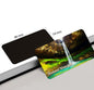dhcrafts Multicolor Maharashtra Devkund Waterfall Design Rectangular Fridge Magnet Pack of 1 (8.6cm x 5.4cm)