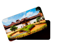 dhcrafts Multicolor Tamil Nadu Padmanabhapuram Palace D2 Design Rectangular Rubber Matte Finish Fridge Magnet / Magnetic Card Pack of 1 (8.6cm x 5.4cm)