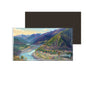 dhcrafts Jammu and Kashmir Chenab Valley Design Rectangular Fridge Magnet Pack of 1 (8.6cm x 5.4cm)