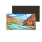 dhcrafts Ladakh Markha Valley Design Rectangular Fridge Magnet Pack of 1 (8.6cm x 5.4cm)