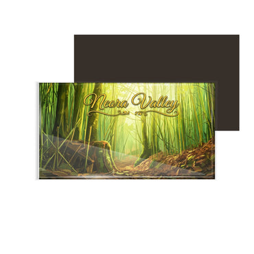 dhcrafts West Bengal Neo Valley Design Rectangular Fridge Magnet Pack of 1 (8.6cm x 5.4cm)