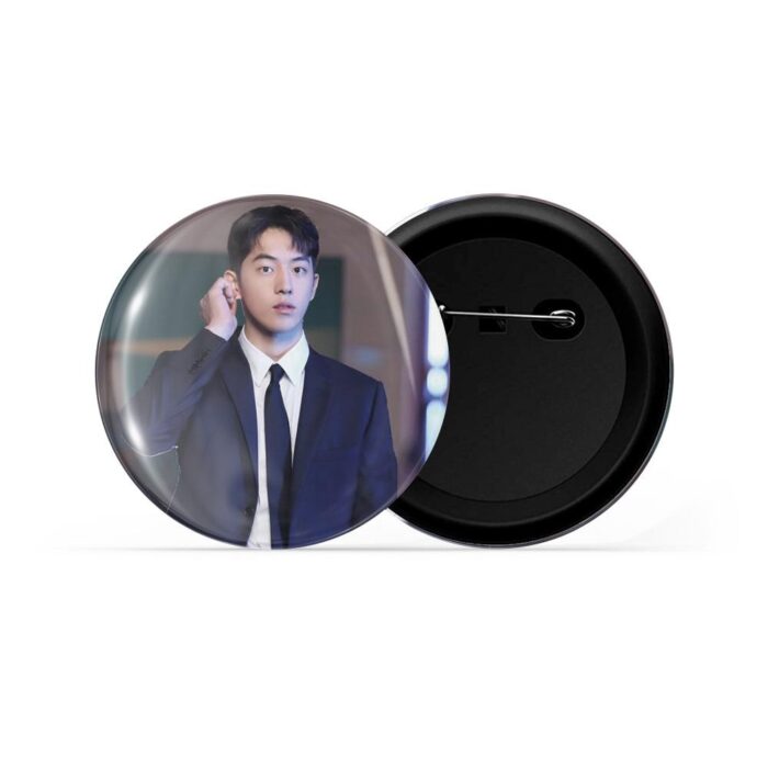 dhcrafts Pin Badges Multicolor Color Kdrama Actor Nam Joo Hyuk D1 Glossy Finish Design Pack of 1