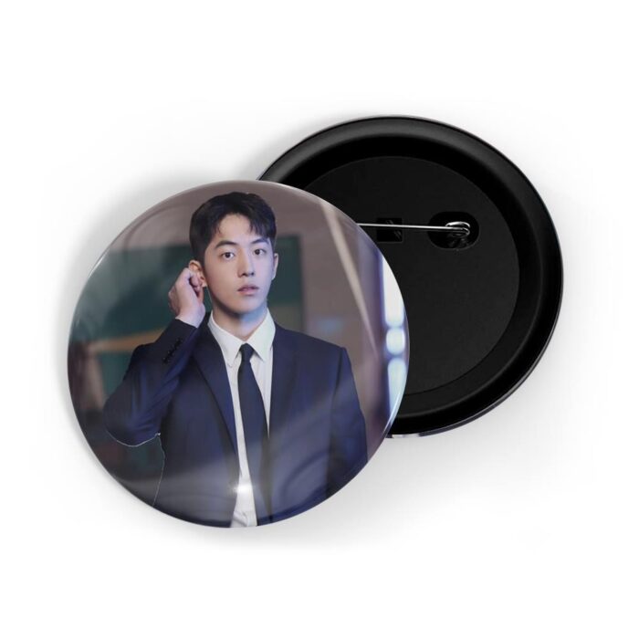 dhcrafts Pin Badges Multicolor Color Kdrama Actor Nam Joo Hyuk D1 Glossy Finish Design Pack of 1