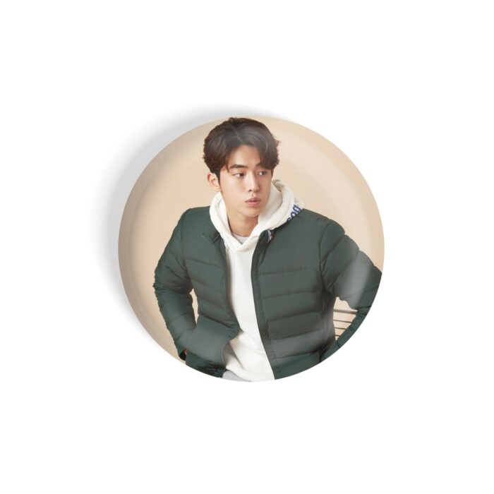 dhcrafts Pin Badges K-Drama Korean Actor Multicolour Nam Joo-hyuk D4 Glossy Finish Design Pack of 1