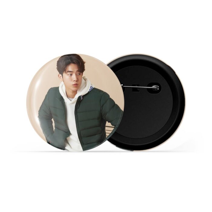dhcrafts Pin Badges K-Drama Korean Actor Multicolour Nam Joo-hyuk D4 Glossy Finish Design Pack of 1