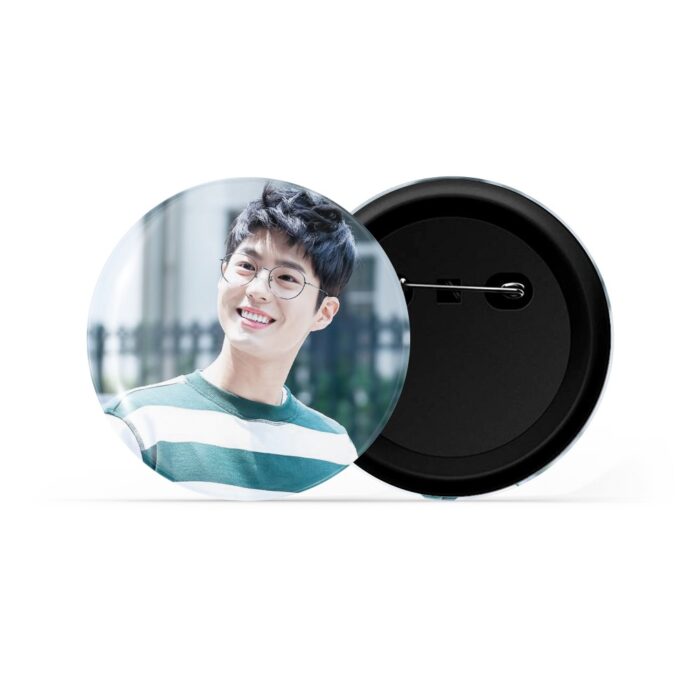 dhcrafts Pin Badges K-Drama Korean Actor Multicolour Park Bo-gum D1 Glossy Finish Design Pack of 1