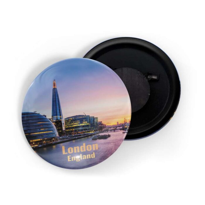 dhcrafts Fridge Magnet Multicolor Famous Tourist Place London England D1 Glossy Finish Design Pack of 1